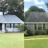 Roof cleaning in Newton MA